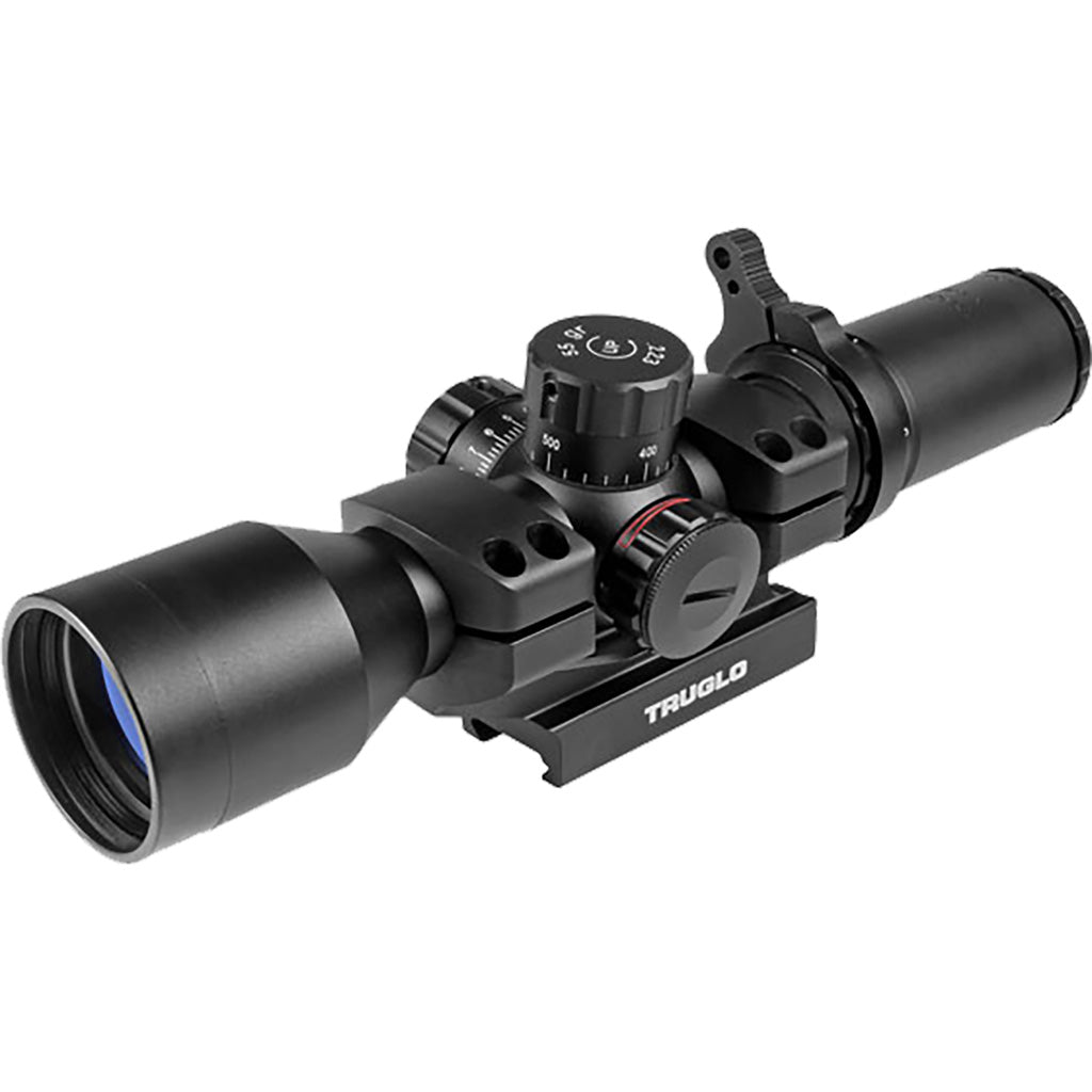 TruGlo Tactical Rifle Scope 30mm 3-9x42 IR MIL