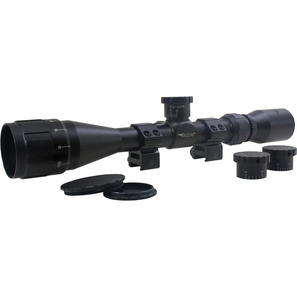 BSA Optics Sweet 6.5 Creedmoor AO Rifle Scope 4.5-18x40mm 6.5 Creedmoor w/ Weaver Rings