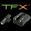 Truglo TFX Tritium/Fiber-Optic Day/Night Sights Fits Nova