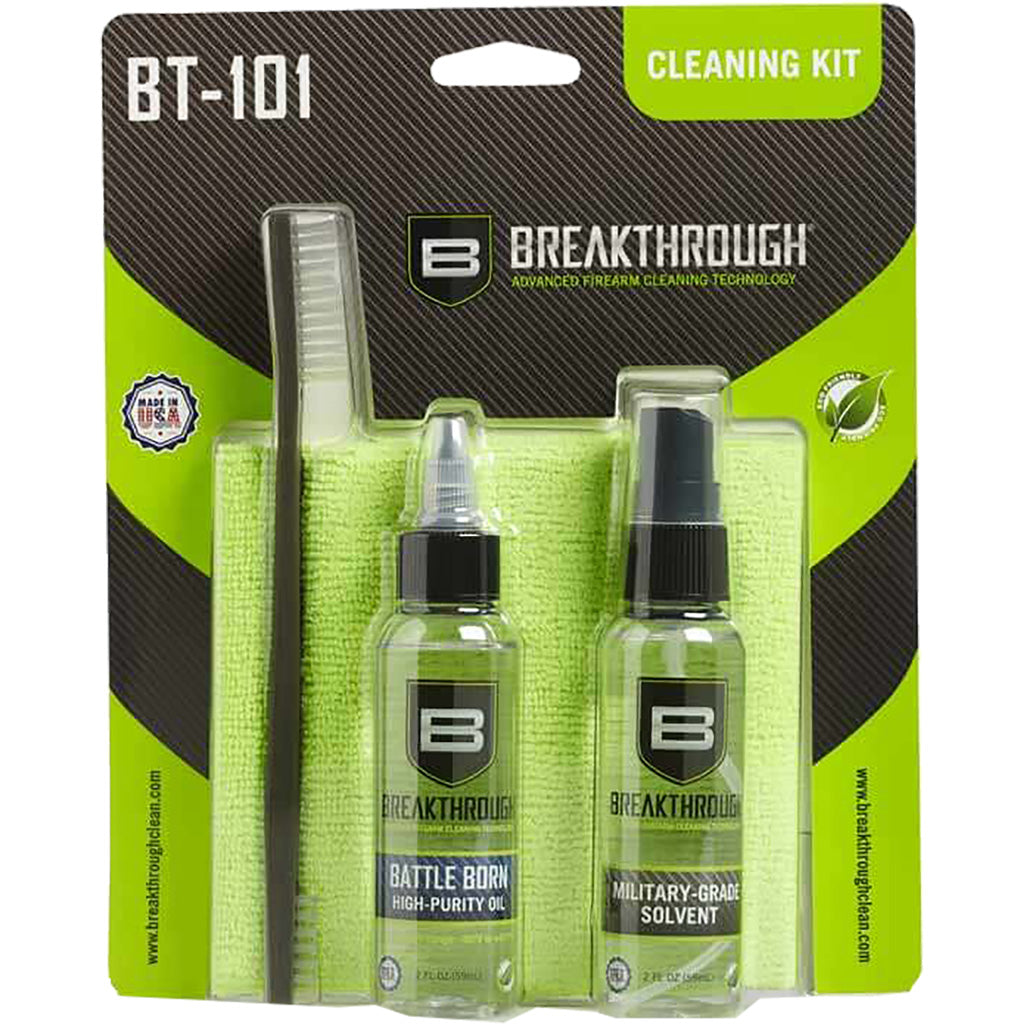 Breakthrough Basic Kit with Military Grade Solvent 2 oz. Bottle, High Purity Oil 2 oz.