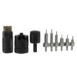 Lyman E-ZEE Trimmer Handgun Set & Pilots for 9mm .38 Spl .357 .40 S&W .44 Mag & 45 ACP