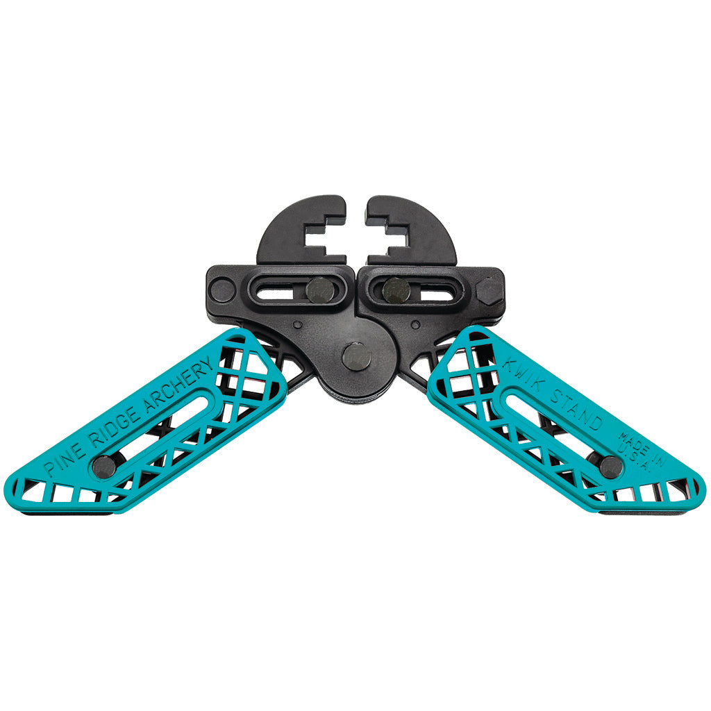 Pine Ridge Kwik Stand Bow Support Turquoise/Black