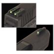 Truglo TFO Tritium/Fiber-Optic Day/Night Sights Fit Kimber 1911 models with FIXED REAR SIGHT- Front Green/Rear Green