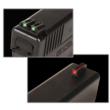 Truglo TFO Tritium/Fiber-Optic Day/Night Sights Fit Kimber 1911 models with FIXED REAR SIGHT- Front Red/Rear Green