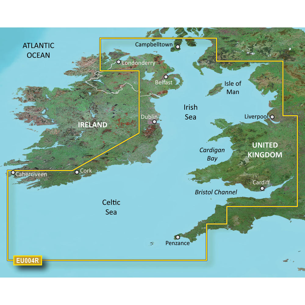 Garmin BlueChart&reg; g3 HD - HXEU004R - Irish Sea - microSD&trade;/SD&trade;