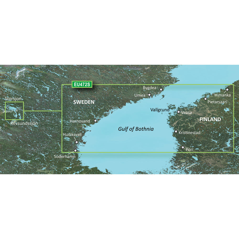 Garmin BlueChart&reg; g3 Vision&reg; HD - VEU472S - Gulf of Bothnia, Center - microSD&trade;/SD&trade;