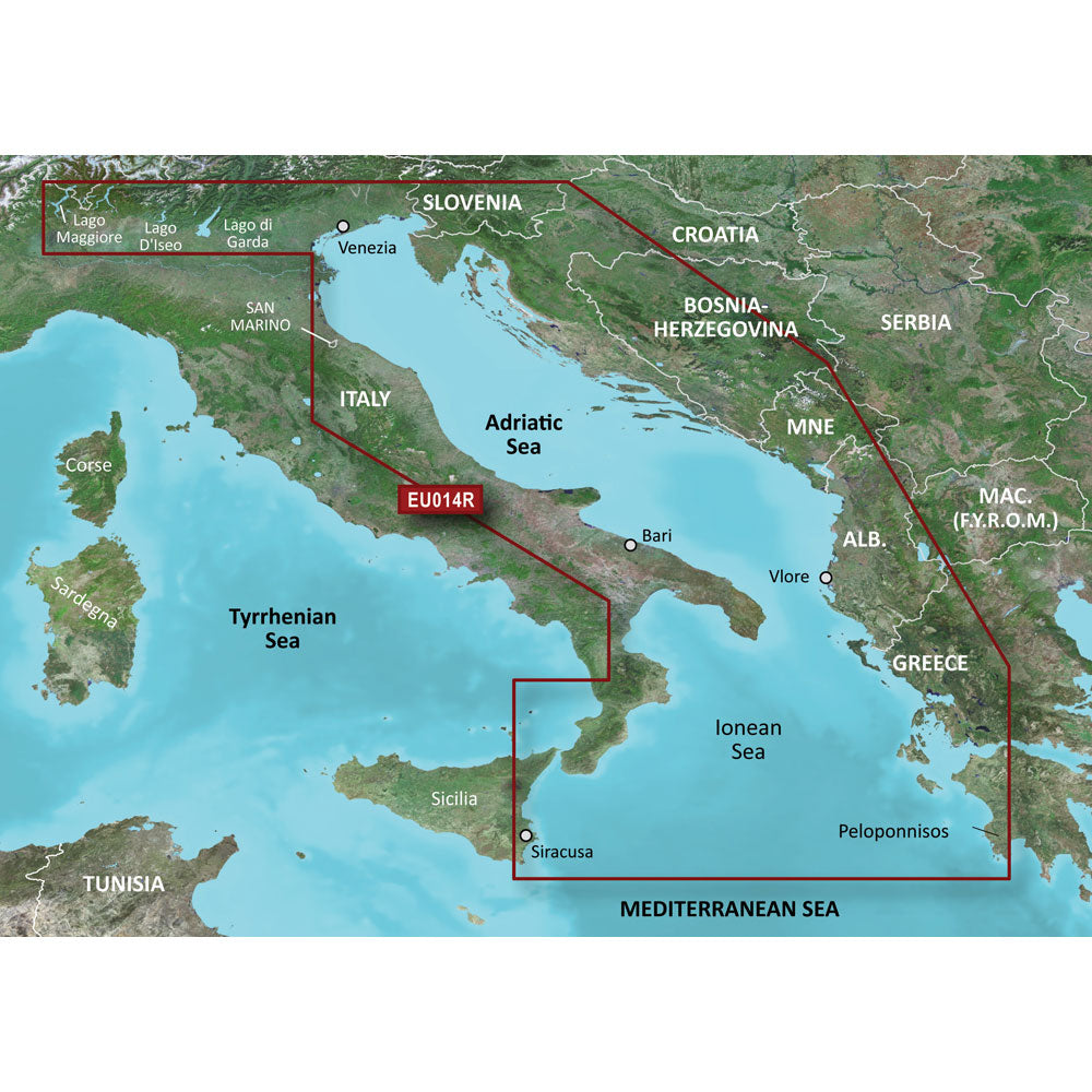 Garmin BlueChart&reg; g3 HD - HXEU014R - Italy Adriatic Sea - microSD&trade;/SD&trade;