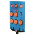 MTM Bird Board with 18 Clay Target Clips Blue