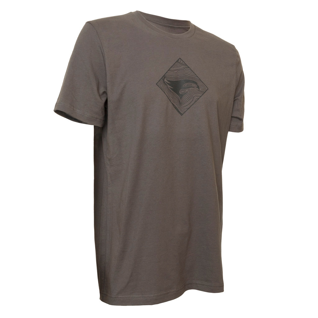 Elevation TOPO Tee Grey Large