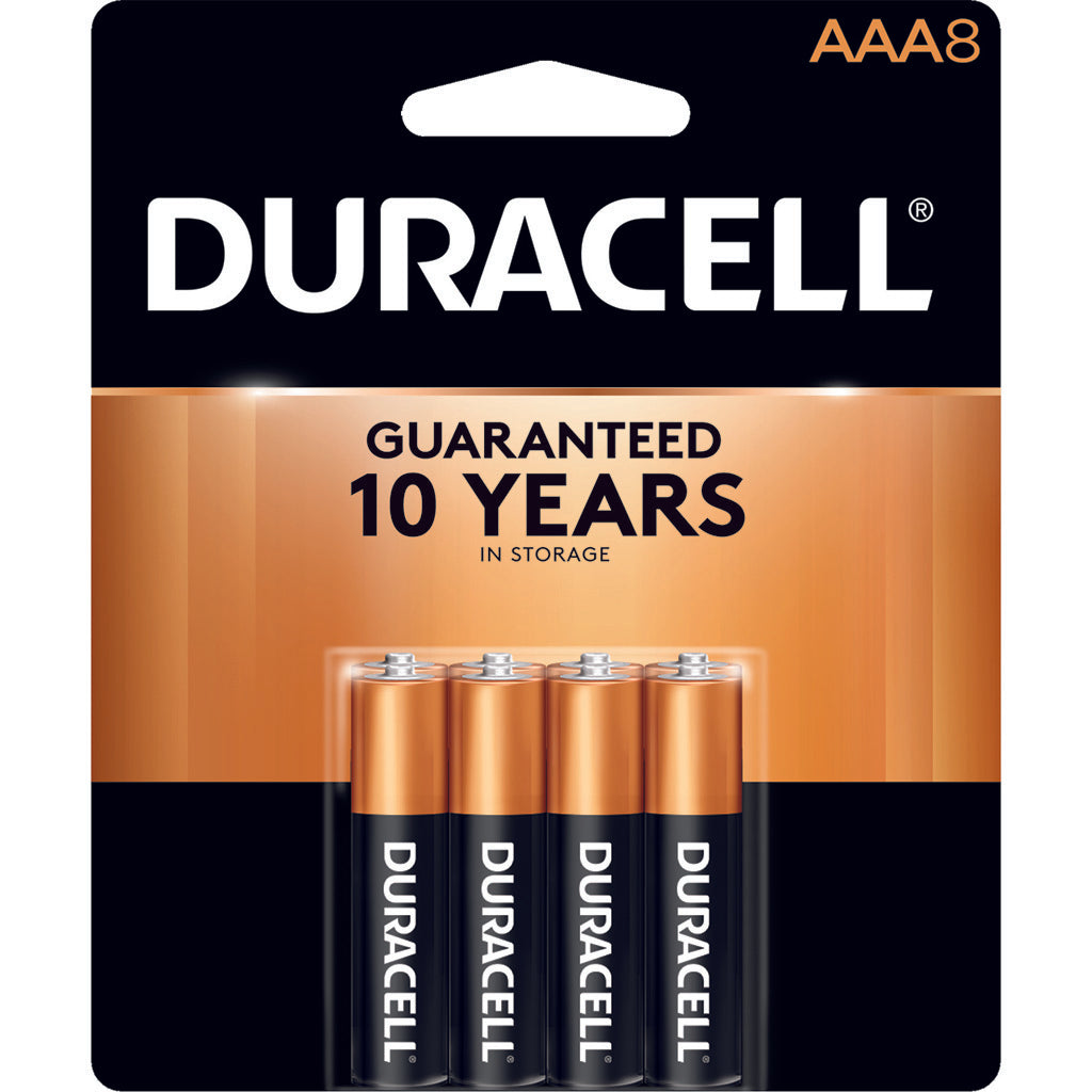 Duracell Coppertop Batteries AAA 8 pk.