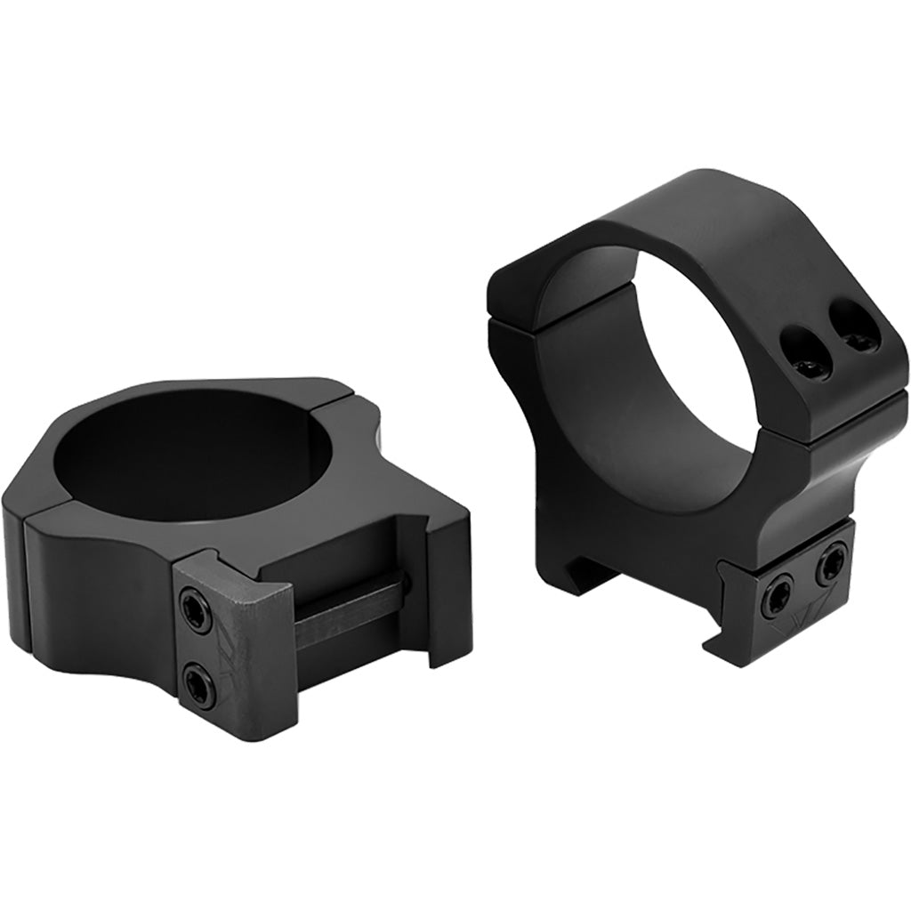 Warne Maxima Horizontal PA Scope Rings Matte Black 30mm Medium