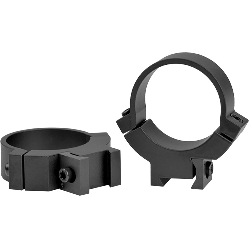 Warne Maxima Horizontal PA Rimfire Scope Rings 3/8 Dovetail Matte Black 30mm Medium