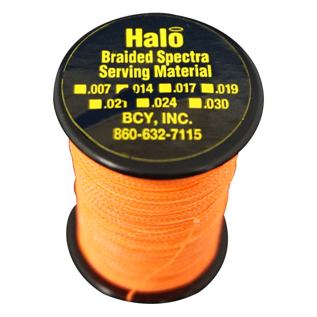 BCY Halo Serving Neon Orange .014 120 yds.