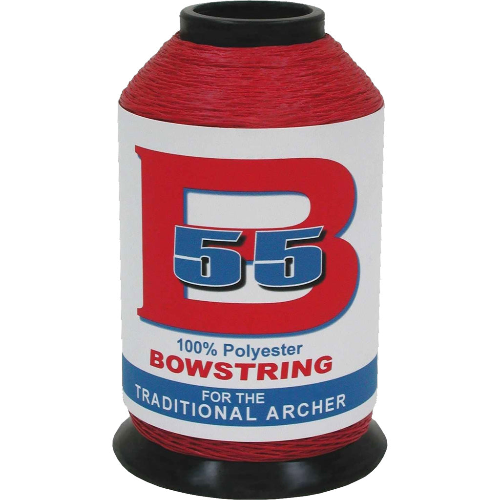 BCY B55 Bowstring Material Red 1/4 lb.