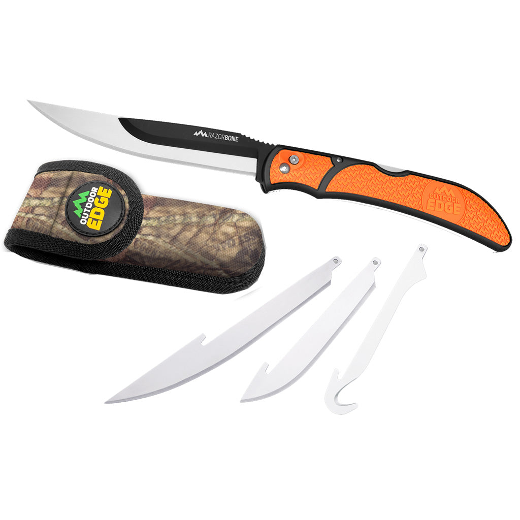 Outdoor Edge Razor-Bone Knife Orange