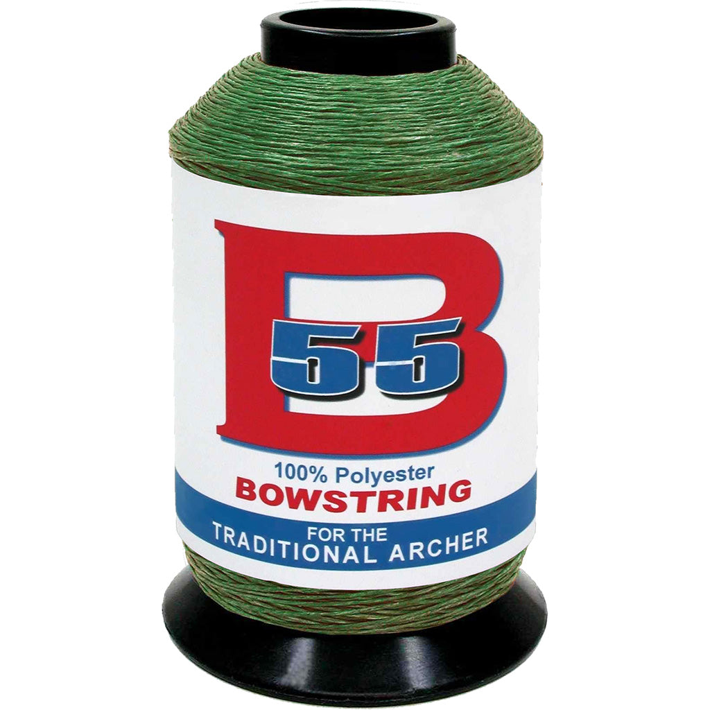 BCY B55 Bowstring Material Green 1/4 lb.