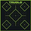 TRUGLO TRU-SEE Self Adhesive Targets - 5 Diamond 12x12 Green 12 Pack