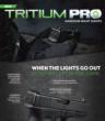 Truglo Tritium Pro Night Sights Fit Kahr Arms K MK P PM T&TP Models with New Dovetail (Post-2004) - Front Outline White/Rear Green