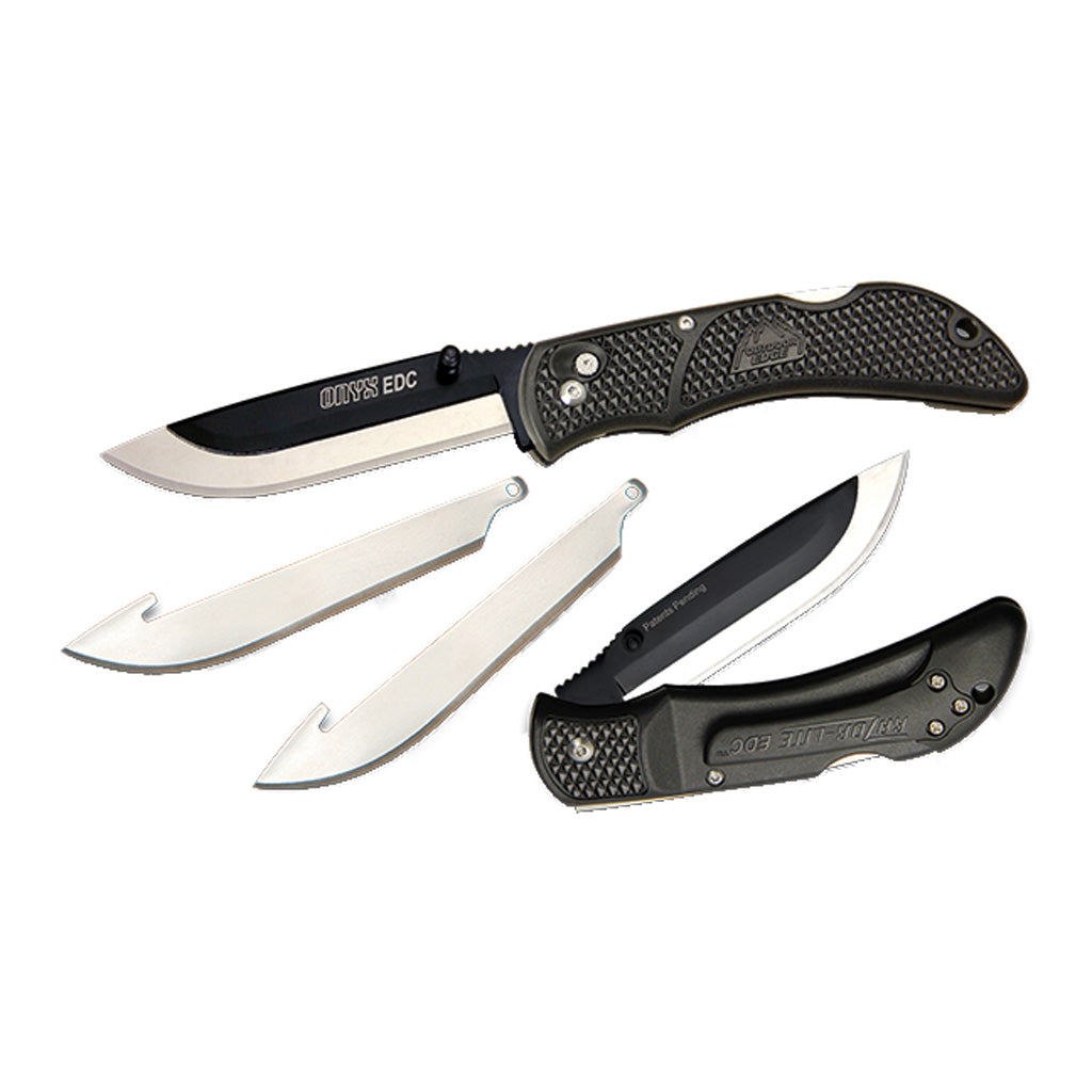 Outdoor Edge Onyx EDC Knife Black