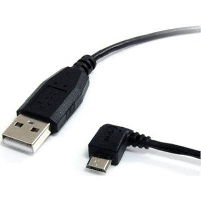 1' Left Angle Micro USB Cable Mobile Charging Cable USB Connector