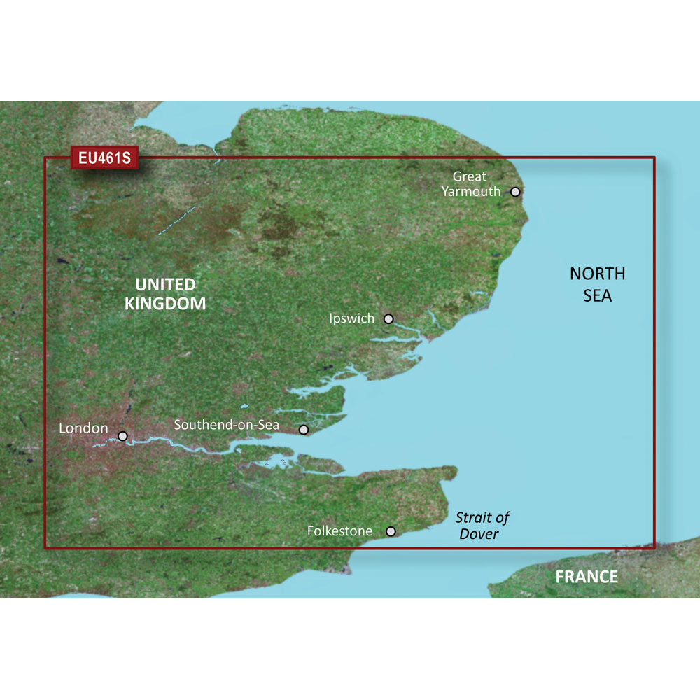 Garmin BlueChart&reg; g3 Vision&reg; HD - VEU461S - Thames Estuary - microSD&trade;/SD&trade;