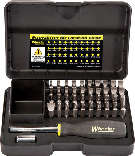 Wheeler Screwdriver Kit 43-pc - Professional Gunsmithing