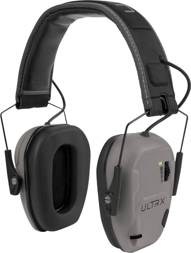 Ultrx Bionic Earmuff - Cement Gray 22db