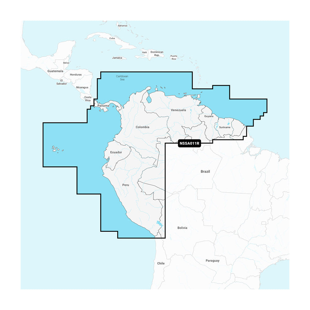 Garmin Navionics+&trade; NSSA011R South America (North)