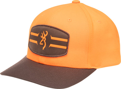 Browning Cap Santee Buckmark - Logo Blaze/brown Bill Adj*