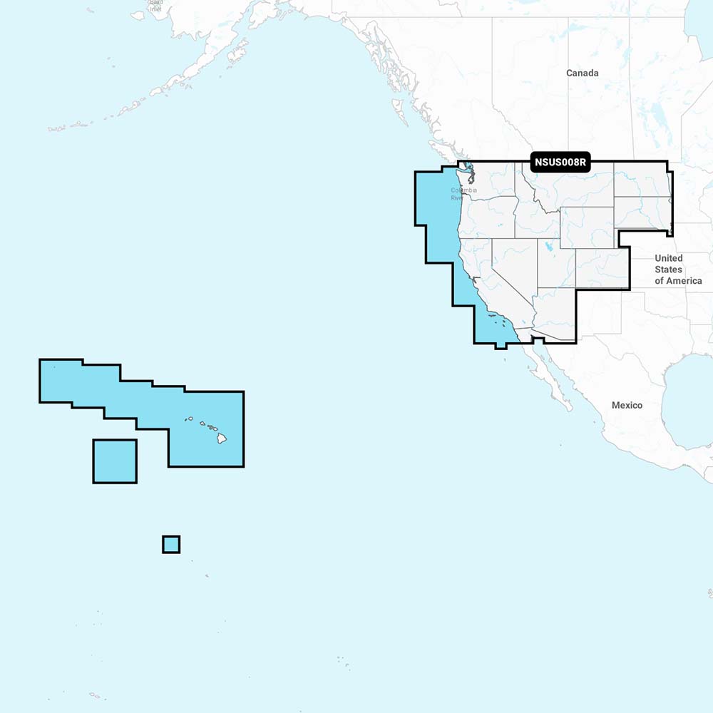 Garmin Navionics+&trade; NSUS008R U.S. West