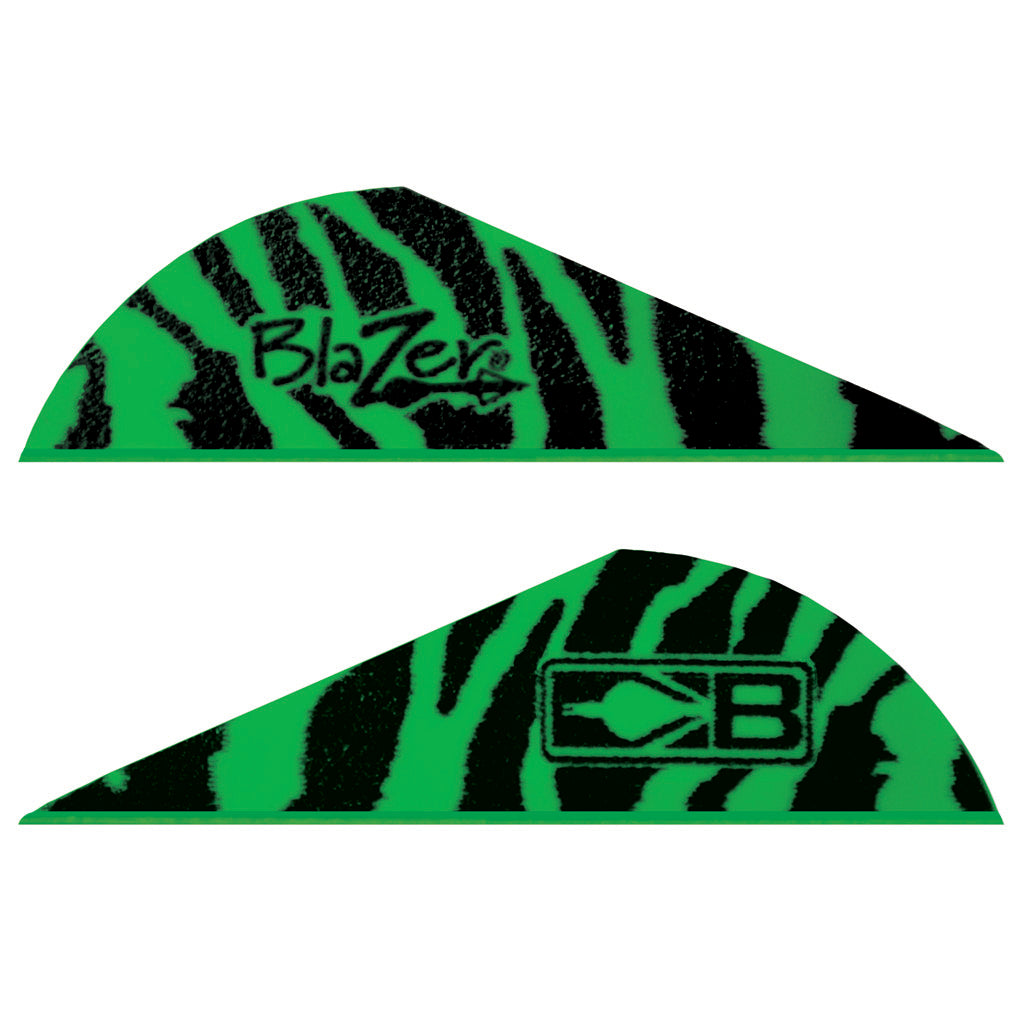 Bohning Blazer Vanes Green Tiger 36 pk.