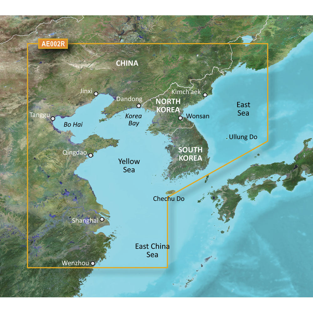 Garmin BlueChart&reg; g3 Vision&reg; HD - VAE002R - Yellow Sea - microSD&trade;/SD&trade;