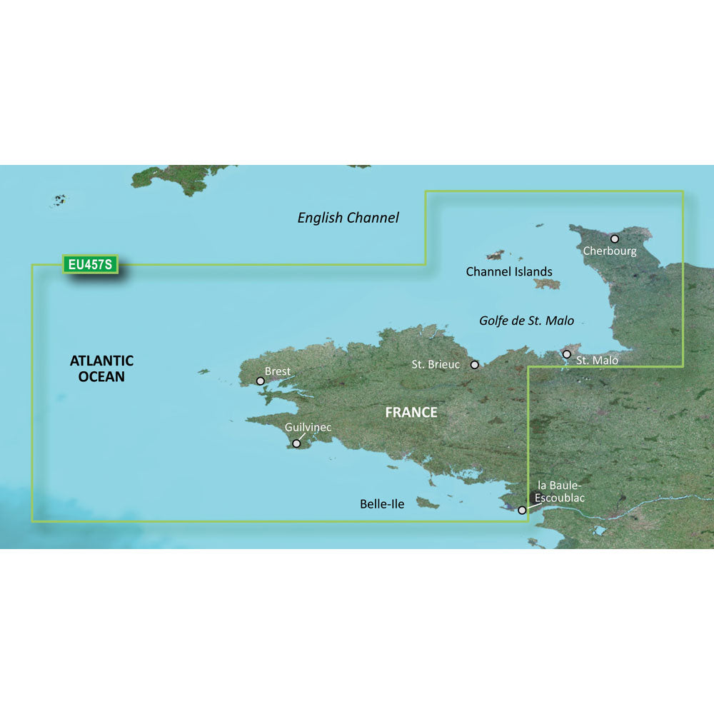 Garmin BlueChart&reg; g3 Vision&reg; HD - VEU457S - Bretagne - microSD&trade;/SD&trade;