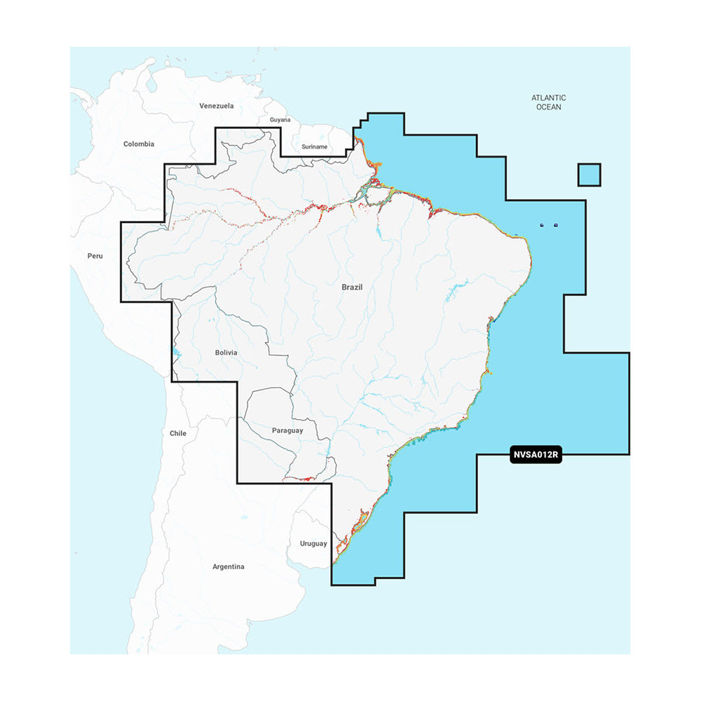 Garmin Navionics Vision+&trade; NVSA012R Brazil