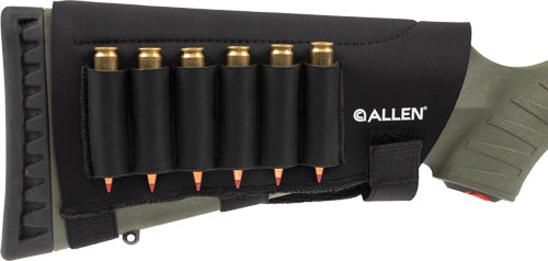 Allen Mesa Neoprene Buttstock - Shell Holder Black