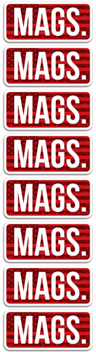 Mtm Ammo Caliber Labels Mags - 8-pack