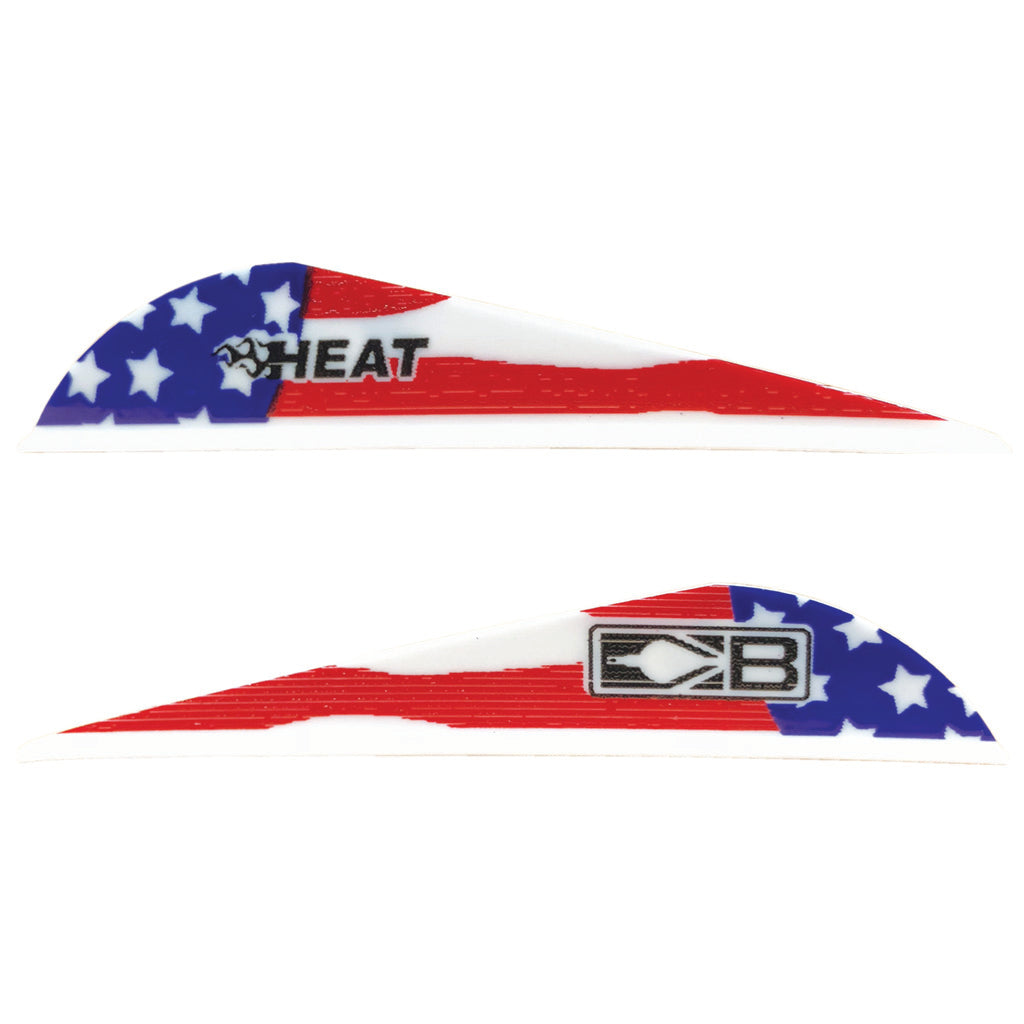 Bohning Heat Vanes American Flag 36 pk.