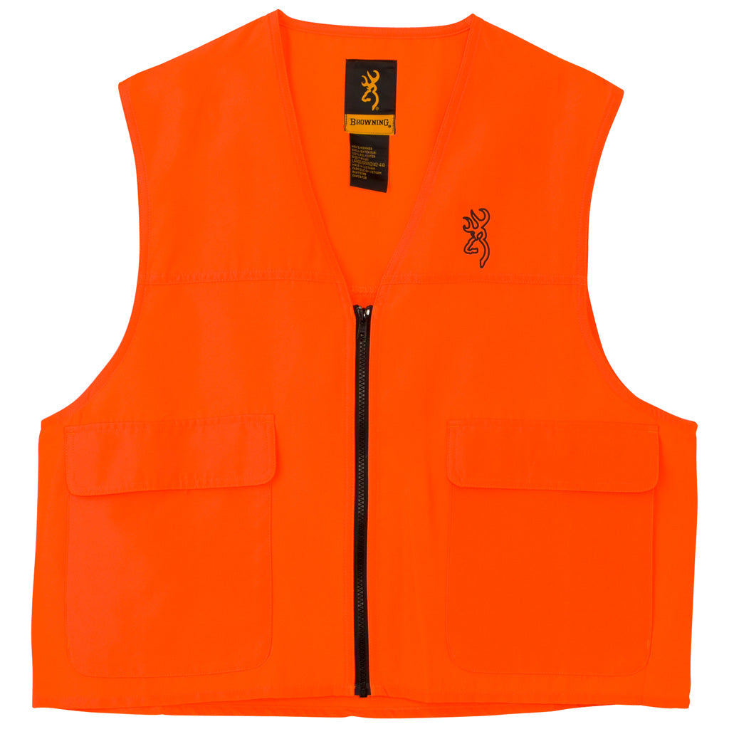 Browning Safety Vest Blaze Orange X-Large