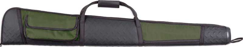 Bulldog Armor Shotgun Case 52" - Green W/ Blk Extra Thick Pad