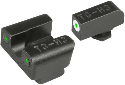 Truglo Sight Set For Glock 42/ - 43 Tritium Pro White W/u-notch