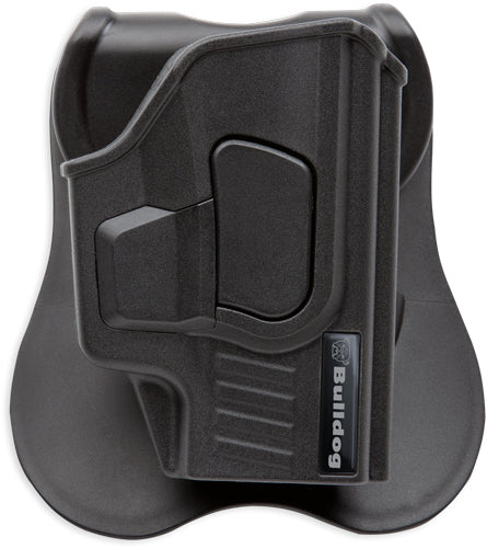 Bulldog Rr Holster Paddle Poly - S&w Shield Ez 9/380 Blk Rh