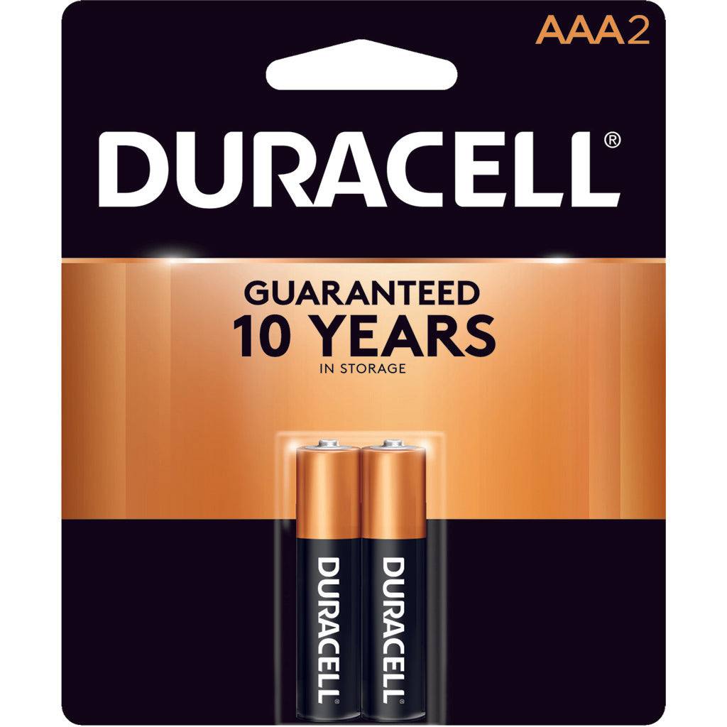 Duracell Coppertop Batteries AAA 2 pk.