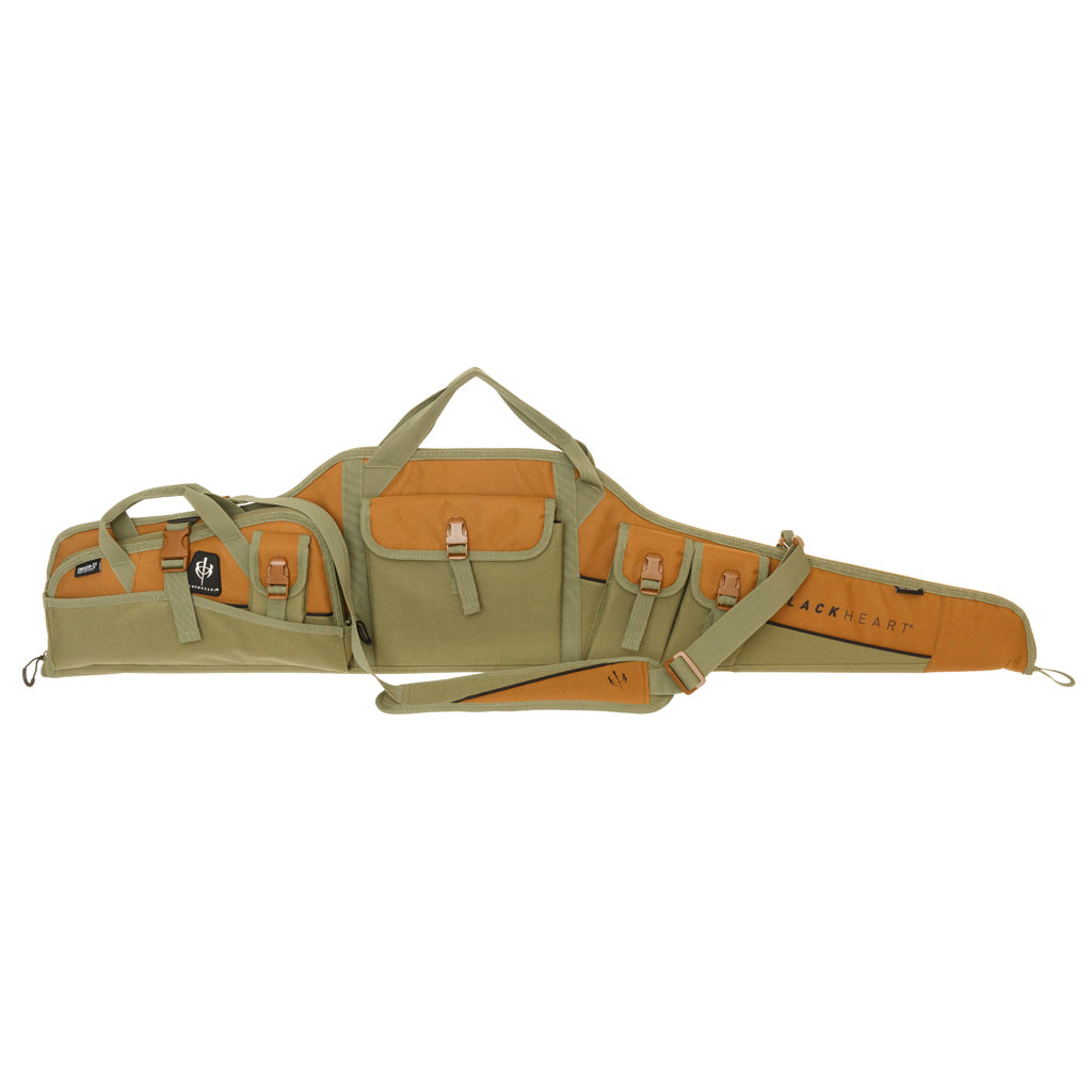 BlackHeart Vital Case Combo 48in. Scoped Rifle Case with Vital 14in Pistol Rug