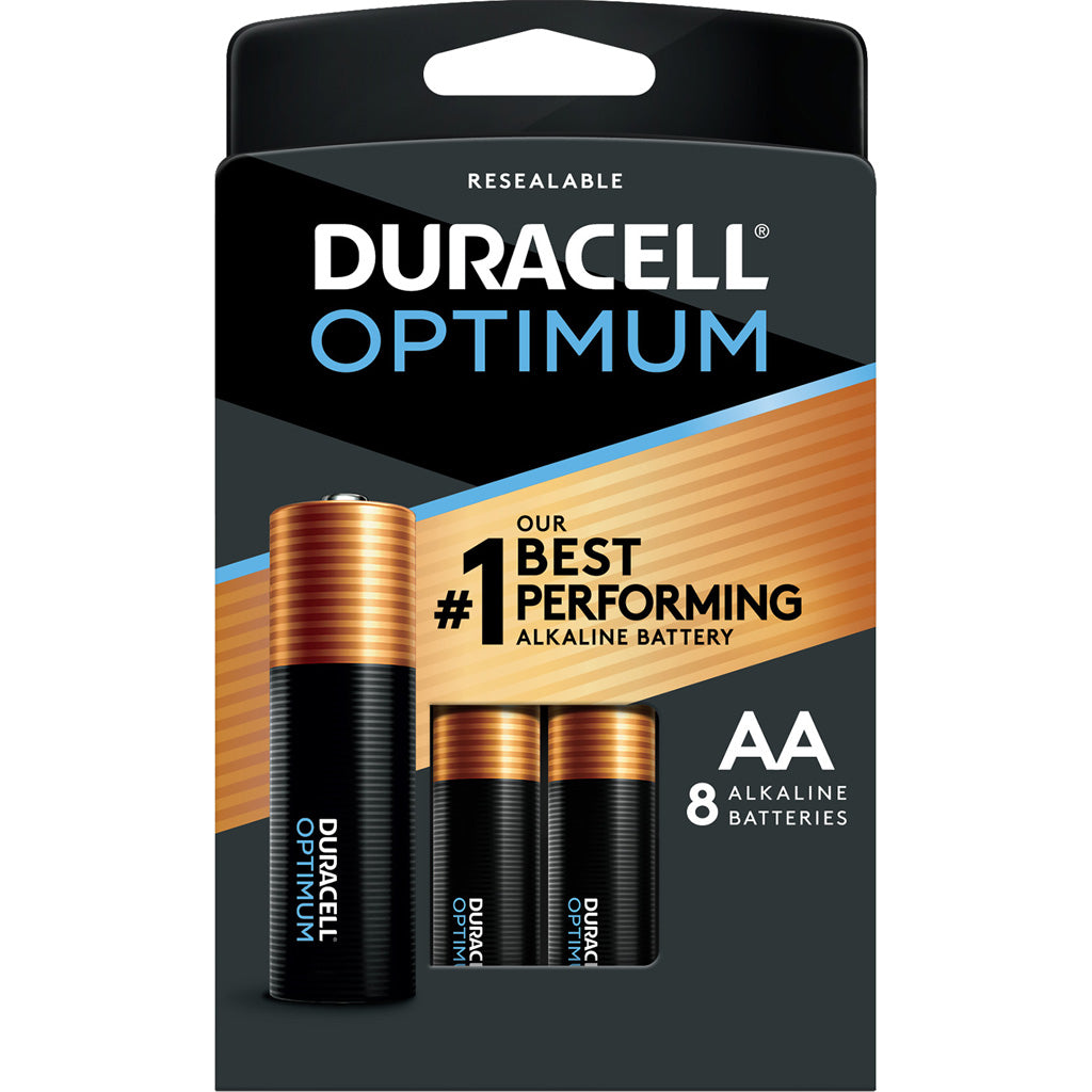 Duracell Optimum Batteries AA 8 pk.