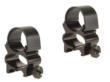 Weaver Detachable See-Thru Scope Rings - 1" - Black