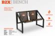 Millennium B2X 2-person Bench