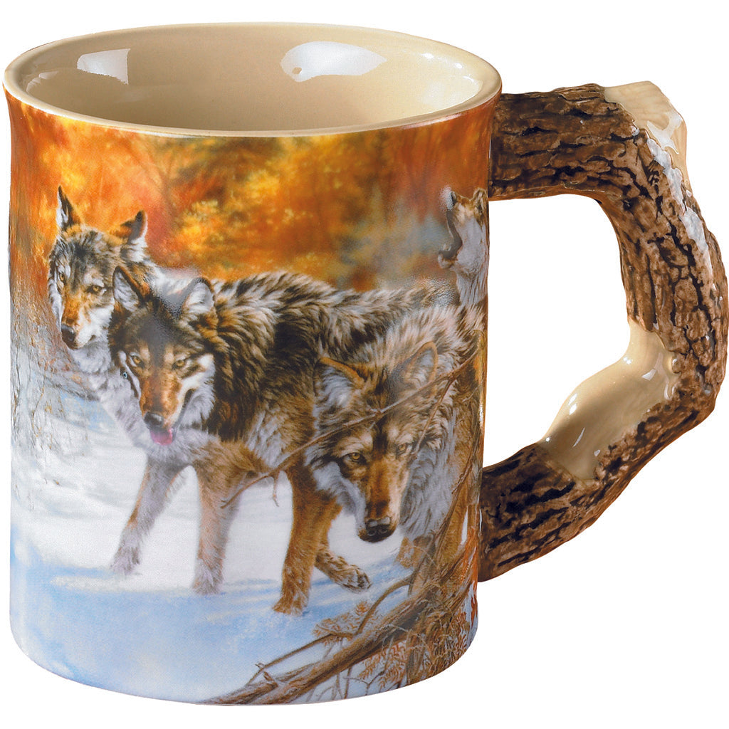 Wild Wings Sculpted Mug