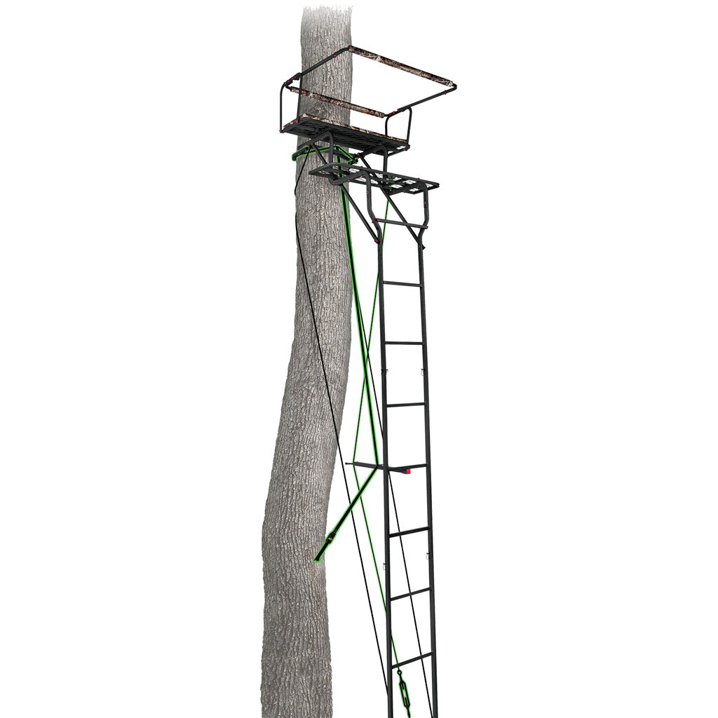 Primal Lockdown Deluxe Two-Man Ladder Stand