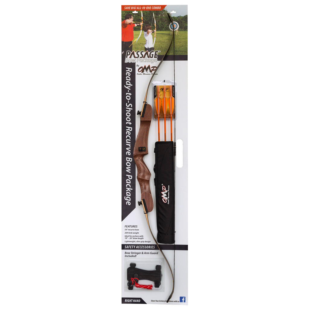 October Mountain Passage Recurve Bow Package