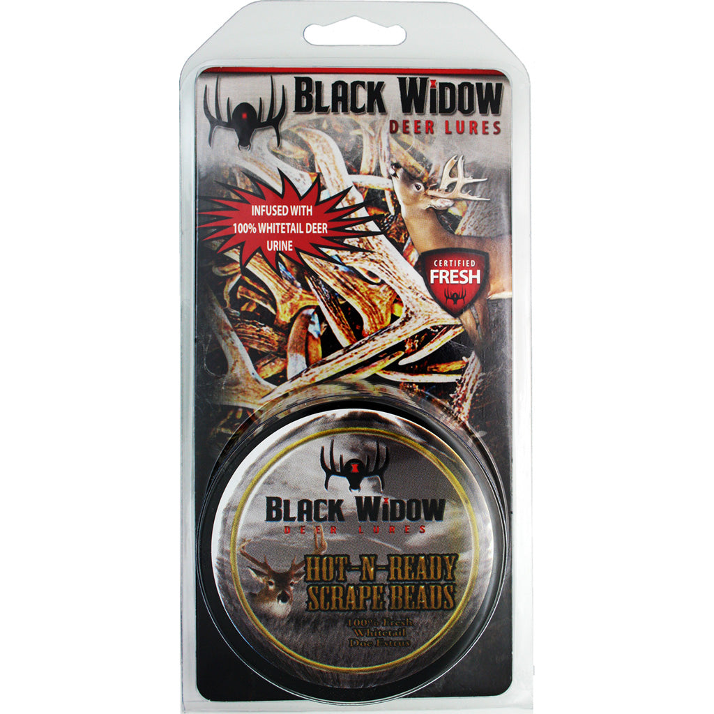 Black Widow Scrape Beads